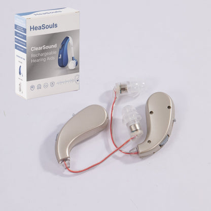 VoiceVivid™  ClearSound BTE Rechargeable Hearing Aids (Pair Of 2)