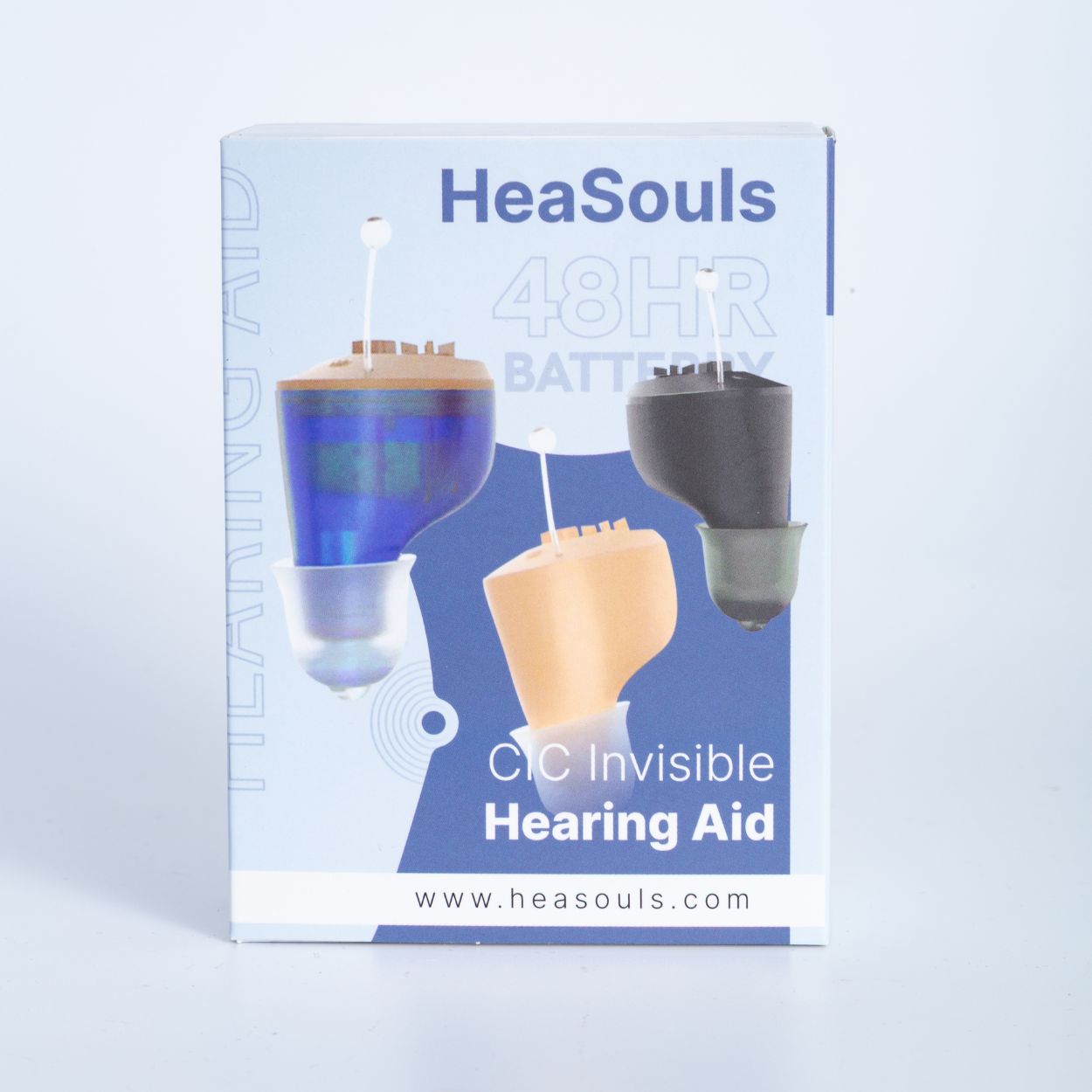 HeaSouls™ CIC Hearing Aids (1x Pair) Left & Right