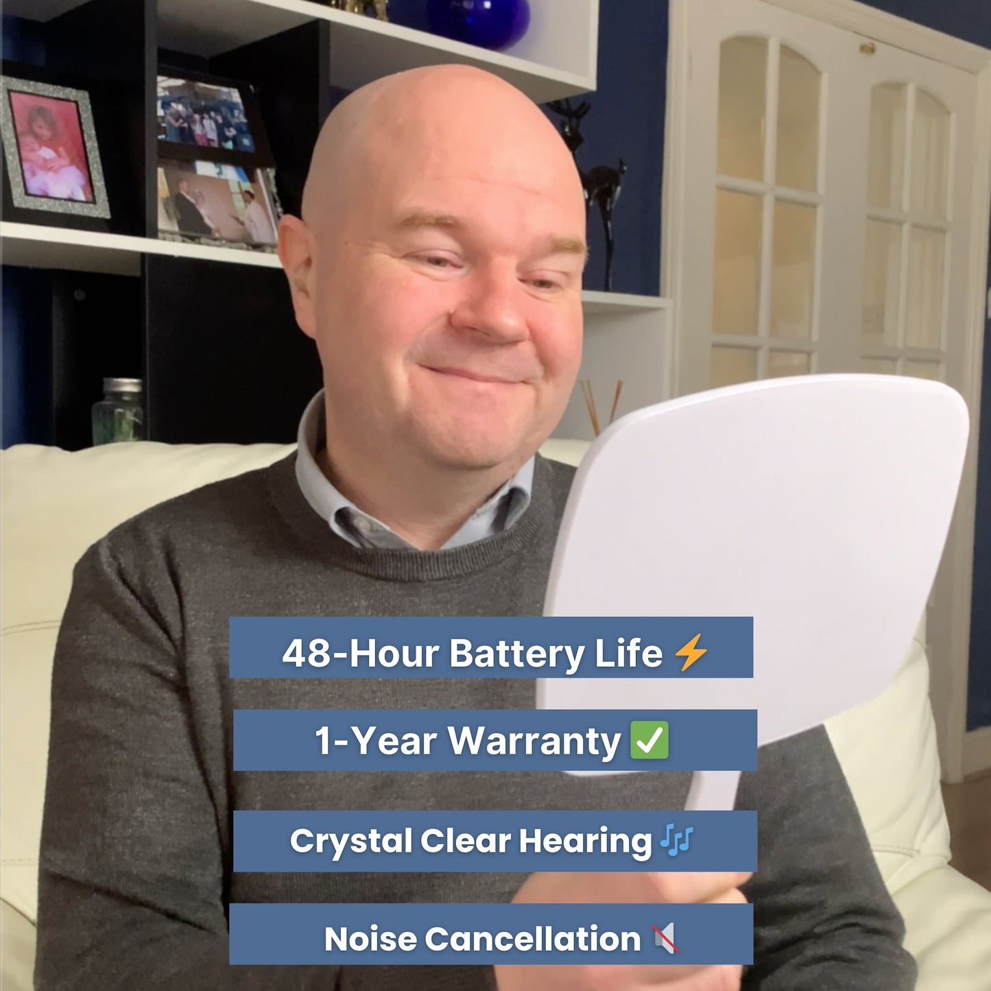 VoiceVivid™ CIC Invisible Hearing Aids (Pair Of 2)