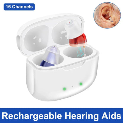 VoiceVivid™  SereneSilence Invisible Hearing Aids (Pair of 2)