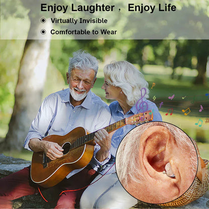 VoiceVivid™  SereneSilence Invisible Hearing Aids (Pair of 2)