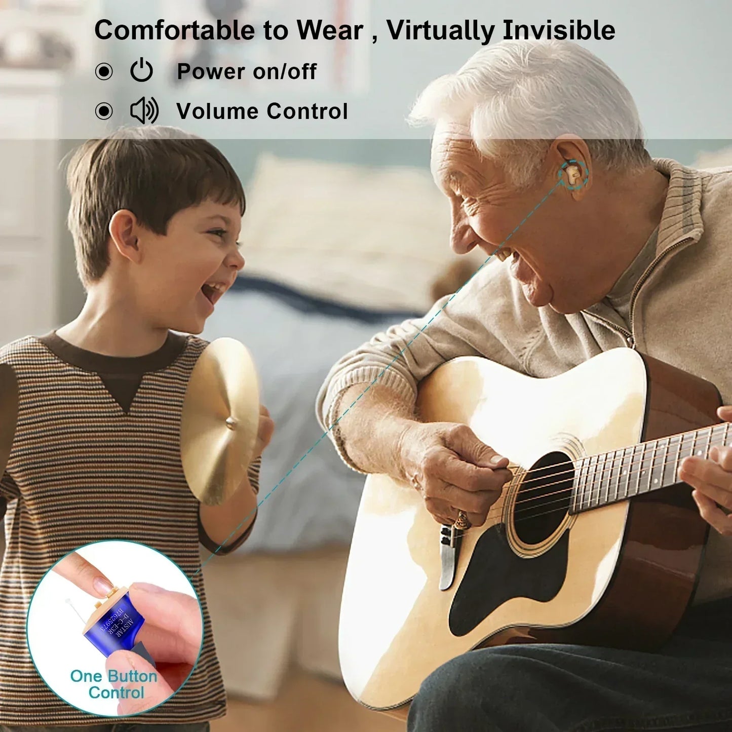 VoiceVivid™  Invisible Hearing Aids CIC (Pair Of 2)
