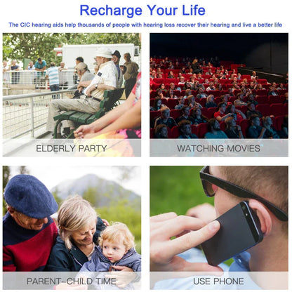 VoiceVivid™  Invisible Hearing Aids CIC (Pair Of 2)