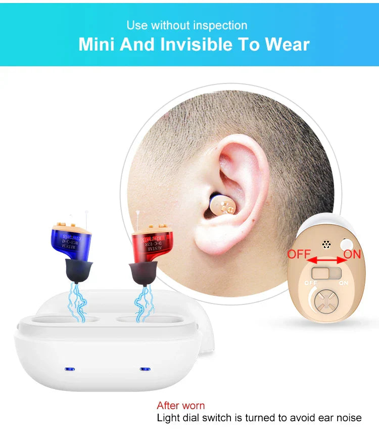 VoiceVivid™  Invisible Hearing Aids CIC (Pair Of 2)