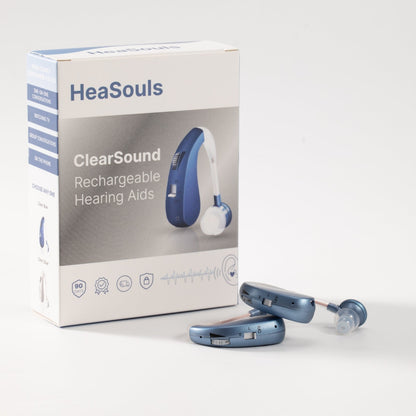 VoiceVivid™  ClearSound BTE Rechargeable Hearing Aids (Pair Of 2)