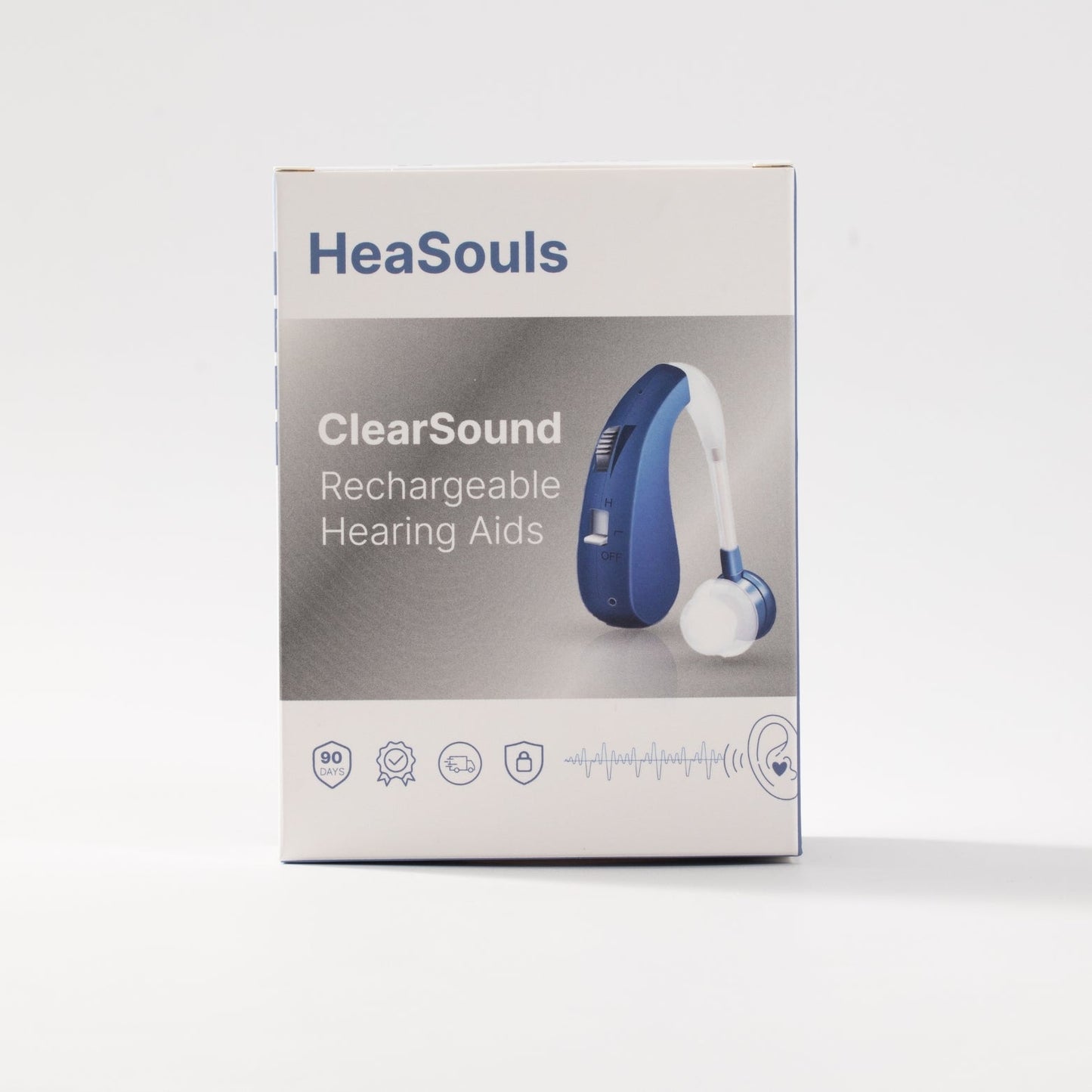 VoiceVivid™  ClearSound BTE Rechargeable Hearing Aids (Pair Of 2)